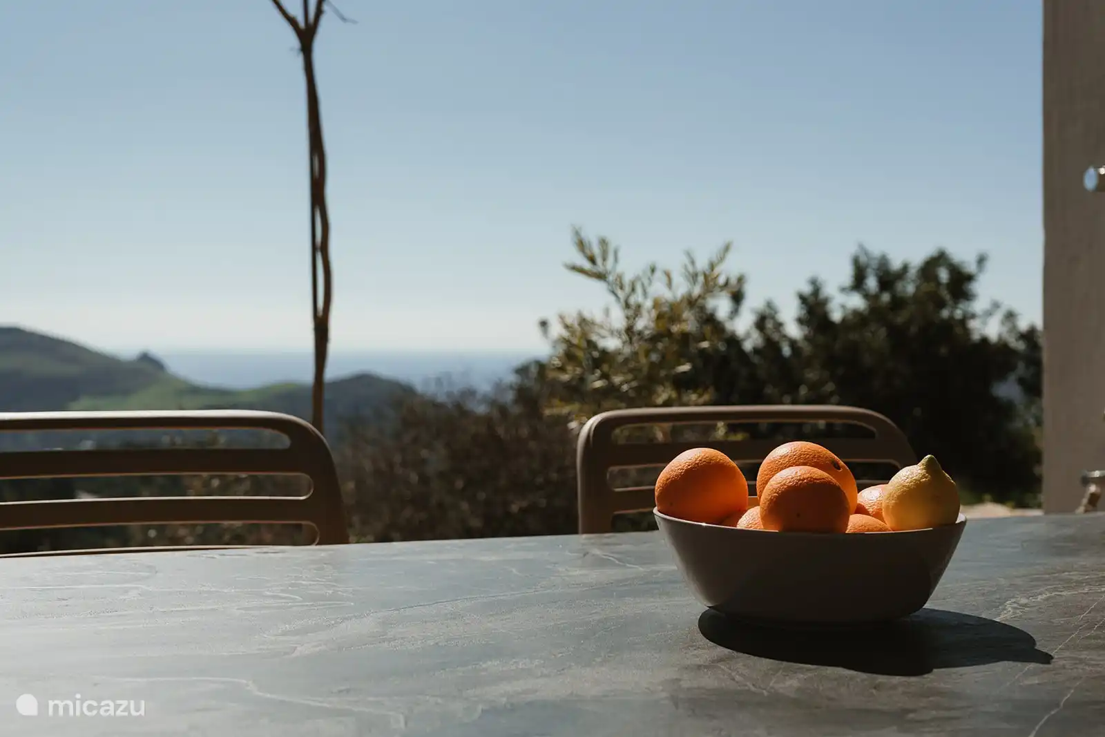 Wer möchte bei dieser Aussicht nicht essen?
