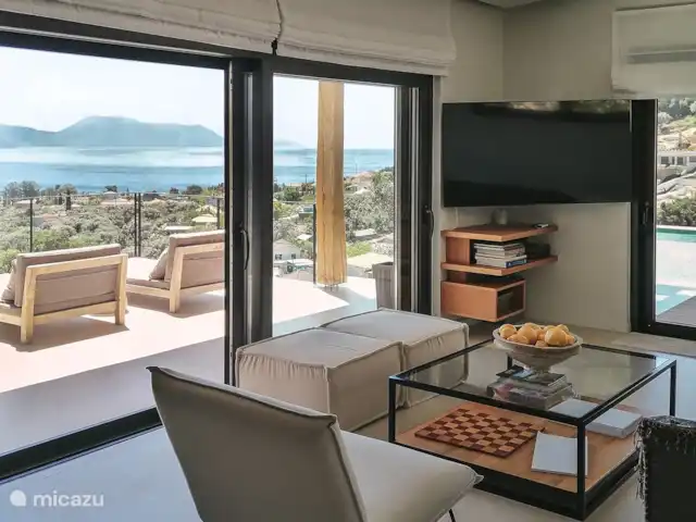 Villa Iris  en Grecia, Gracia Central, Paleros - villa área de televisión