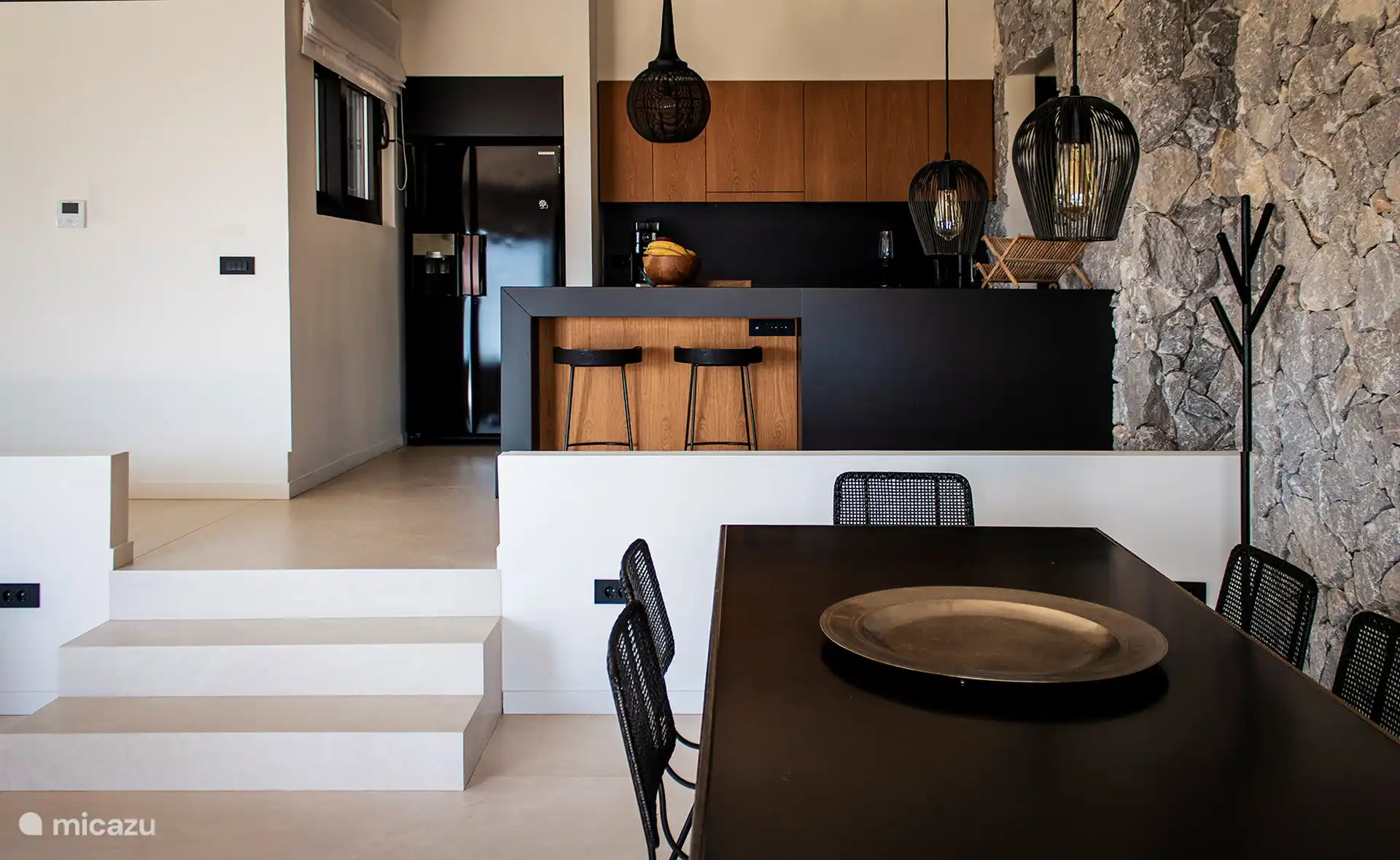 Open keuken/eetkamer