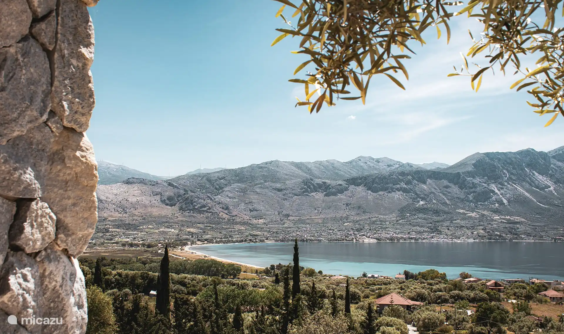 Uitzicht vanuit Villa 