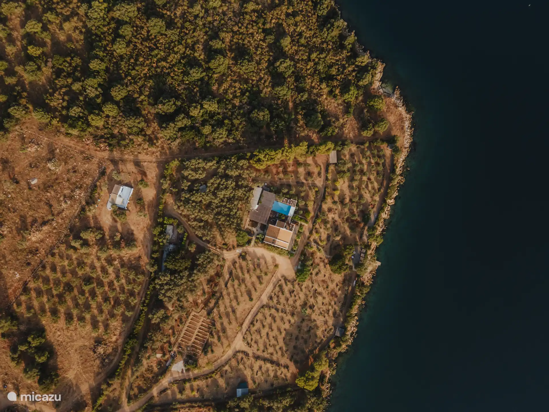 Villa drone photo