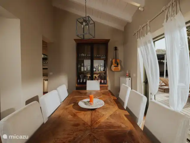 Villa Amalia  | Grèce, Golfe Ambracien, Sparto Amfilochia - villa Table à manger