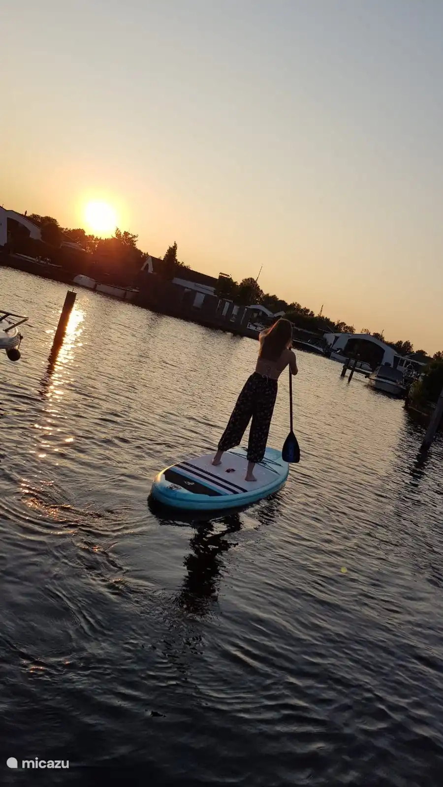 Genießen Sie das SUP im Sommer