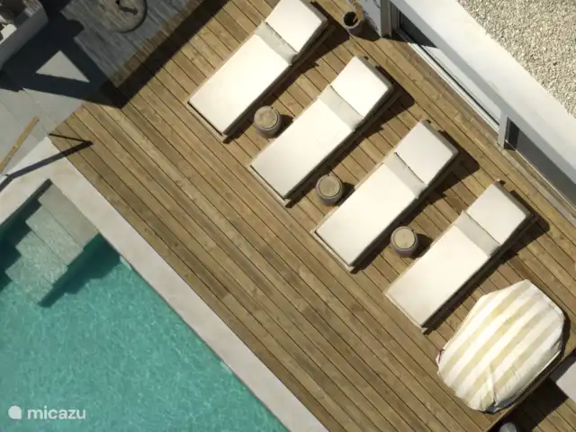 Villa Mia Terra  | Grèce, Grèce centrale, Pogonia - villa Espace aménagé avec transats au-dessus