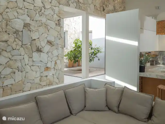 Villa Mia Terra  | Grèce, Grèce centrale, Pogonia - villa Vue sur canapé d'angle