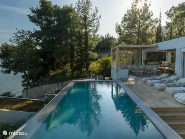 Villa Mia Terra  | Grèce, Grèce centrale, Pogonia - villa Au bord de la piscine
