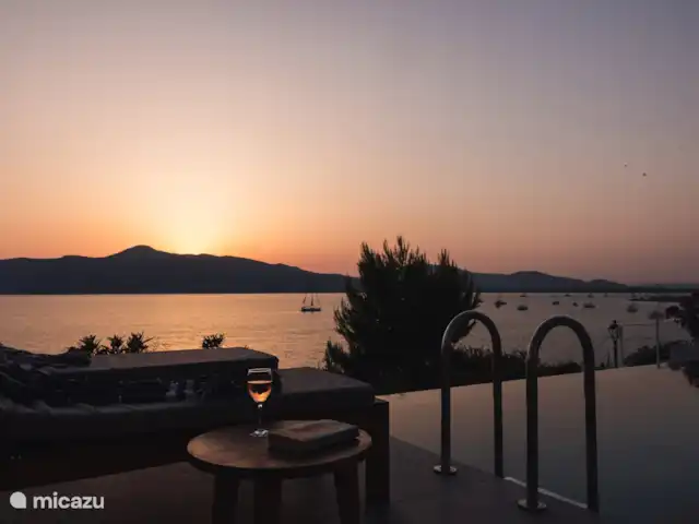 Villa Mare  en Grecia, Gracia Central, Paleros - villa Vista del atardecer