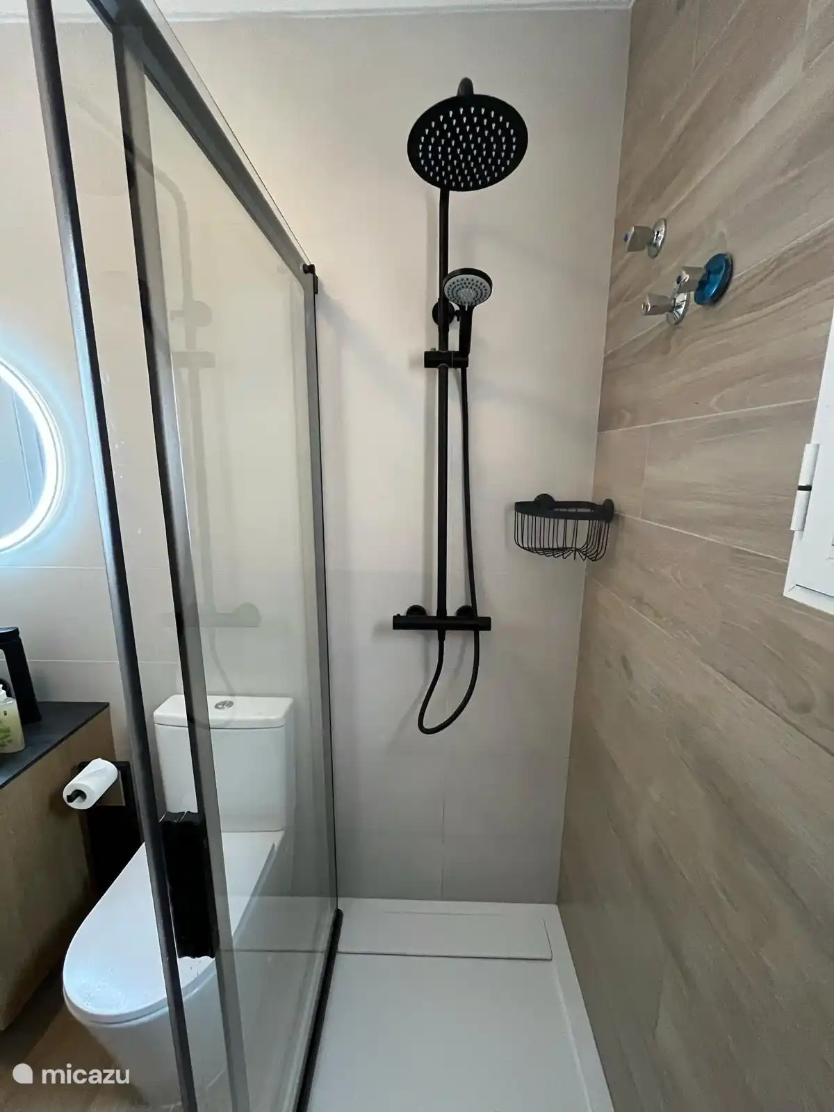 Heerlijke regendouche.