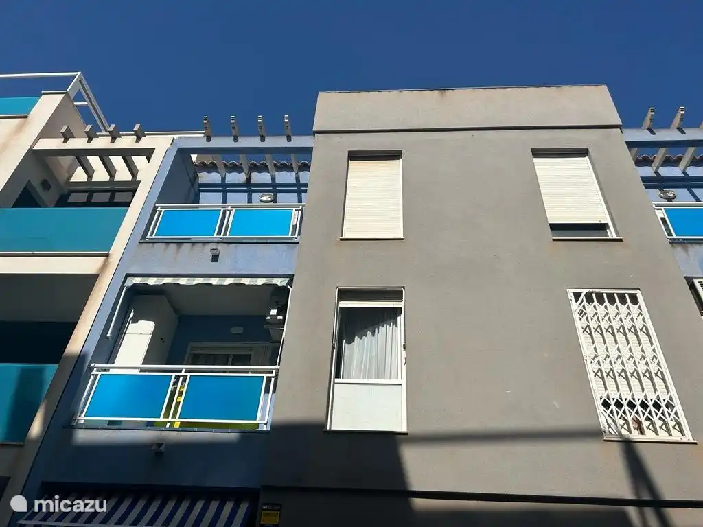 De buitenkant van het gebouw