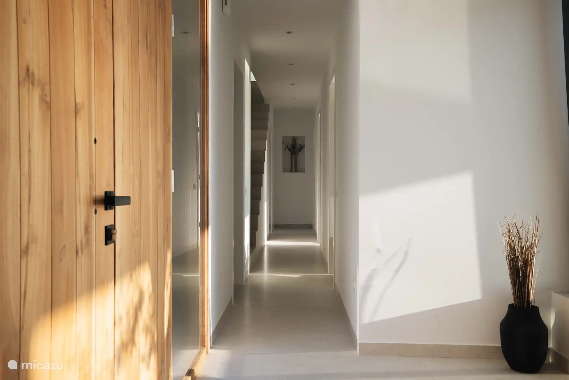 Loopafstand naar de hoofdvilla 