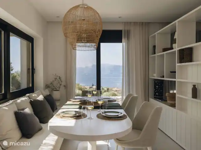 Villa No Worries en Grecia, Gracia Central, Paleros - villa Comedor