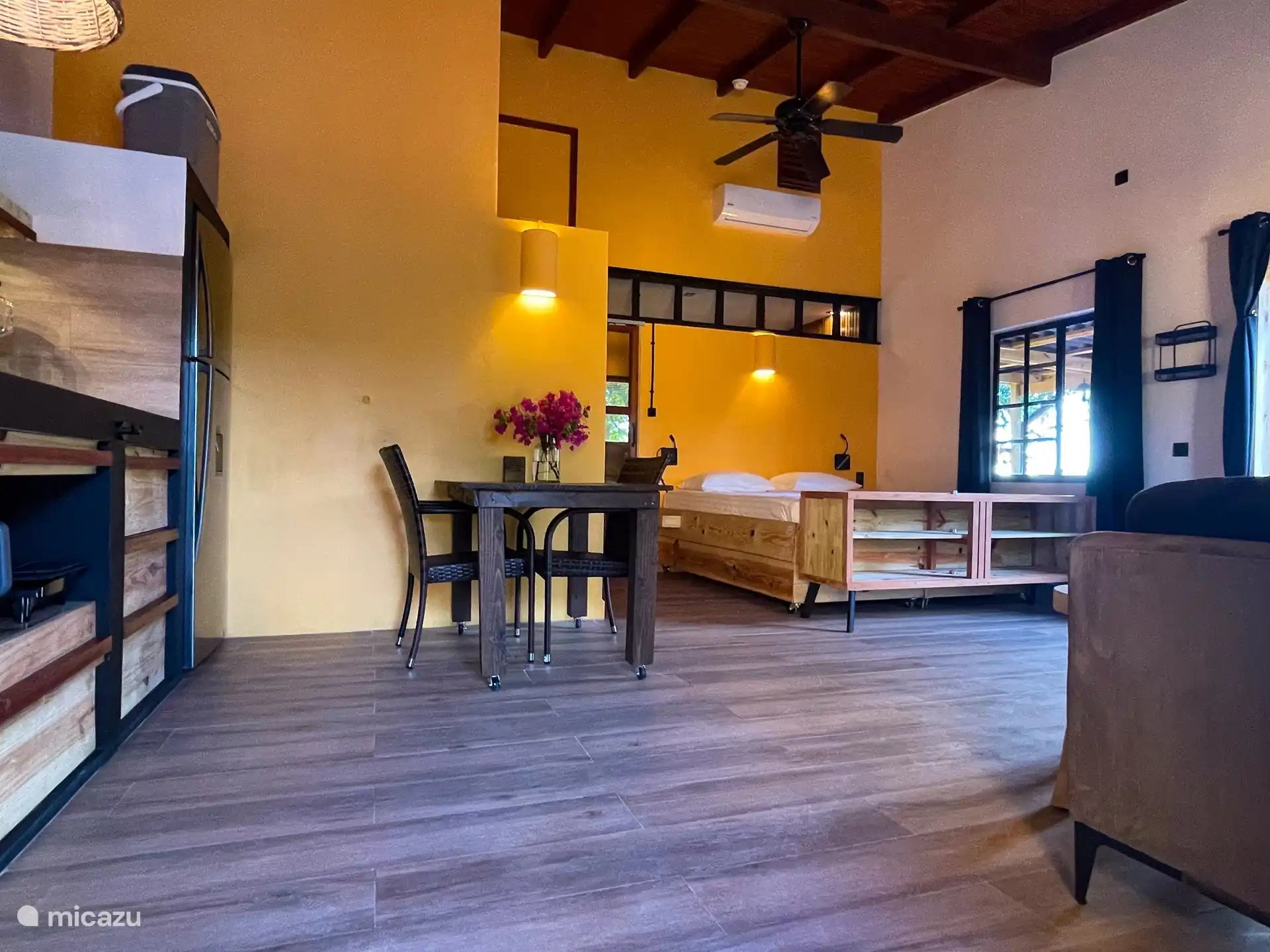 The Garden Lodge, un espacio habitable maravillosamente alto y fresco. 