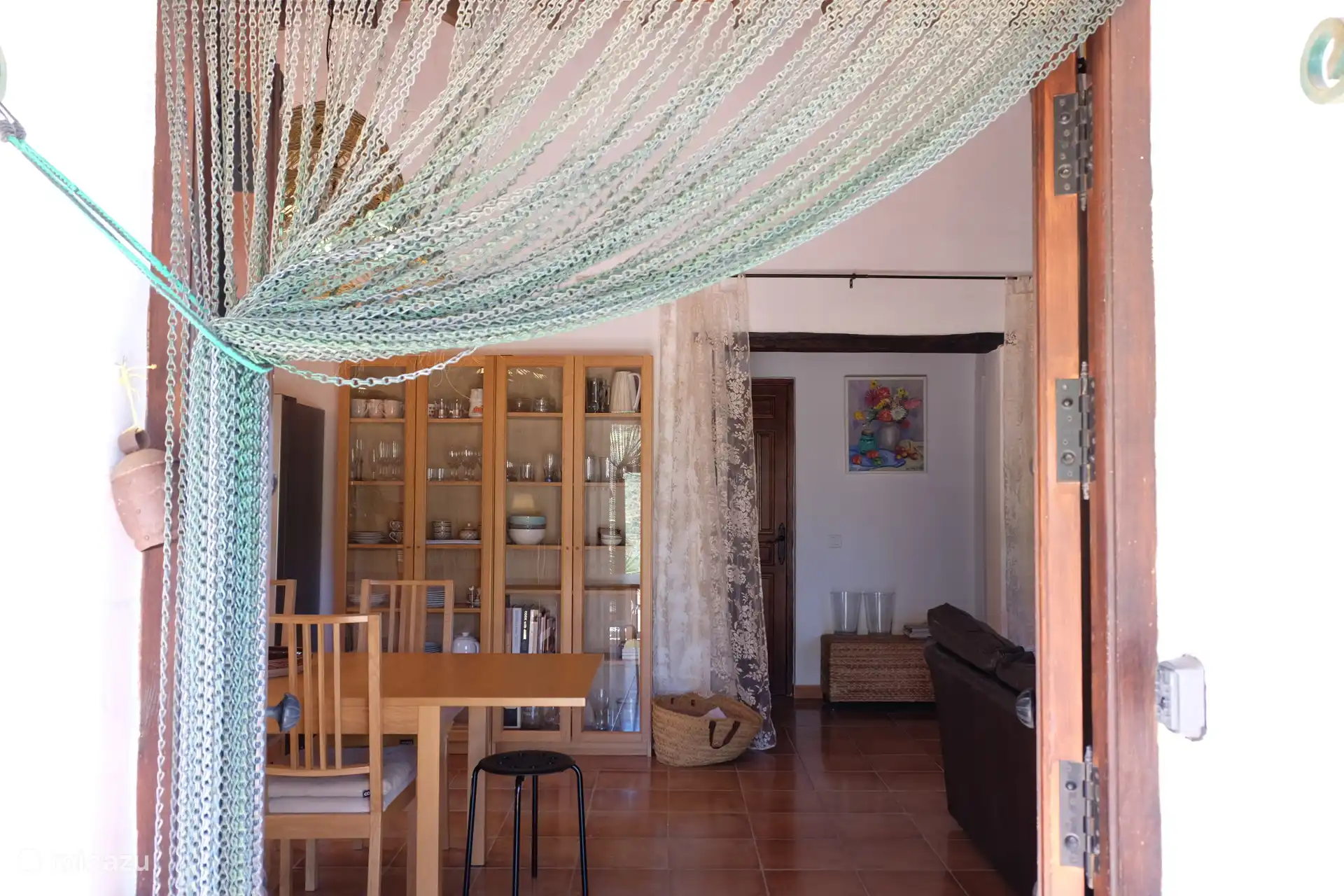 zicht vanuit de buitenliving