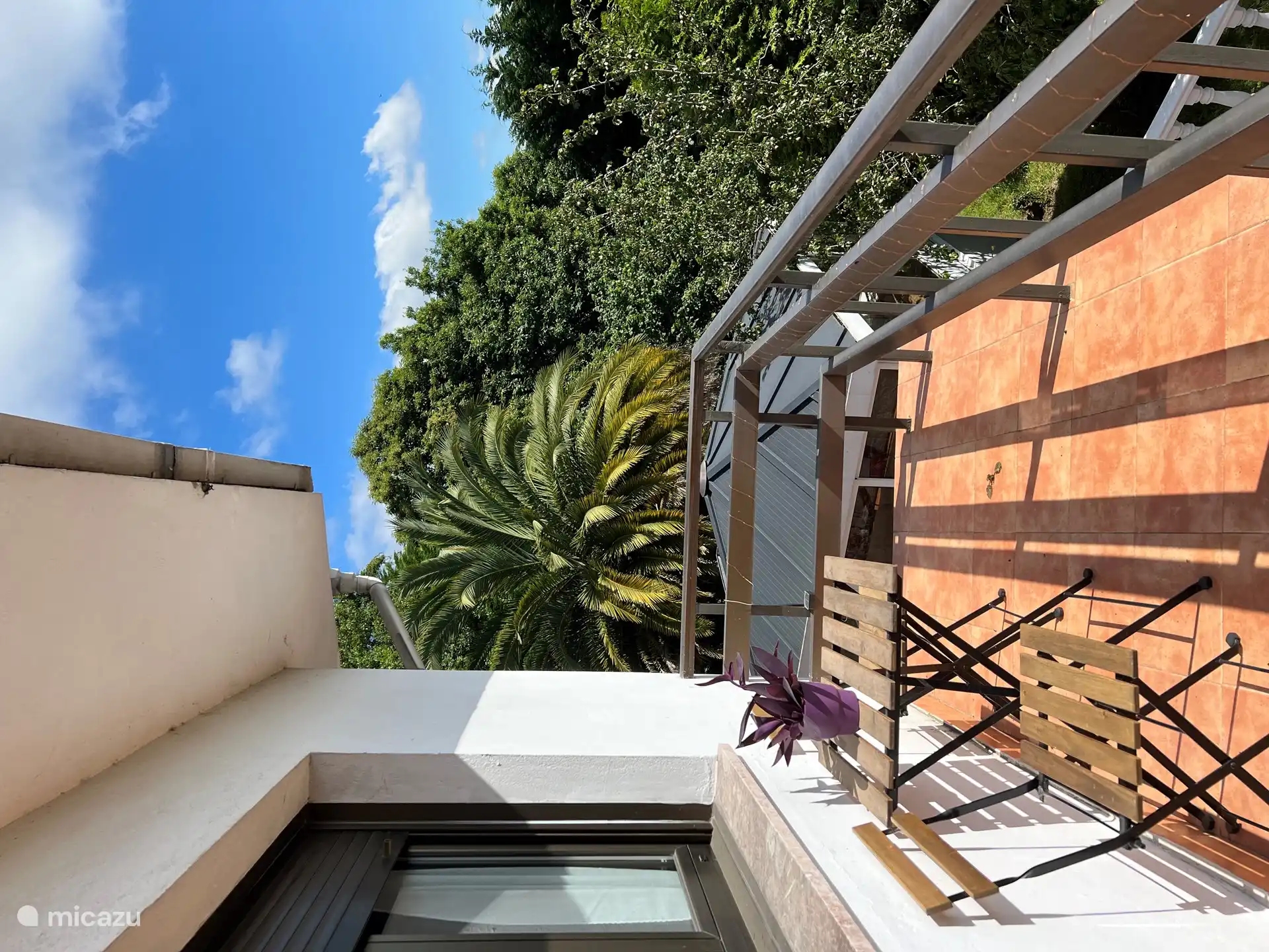 Terrasse à l'étage