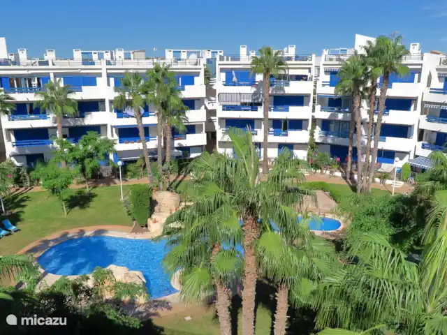 El Canario Azul Zeezicht Torrevieja huren in Spanje, Costa Blanca, Orihuela Costa - appartement Hoofdzwembad