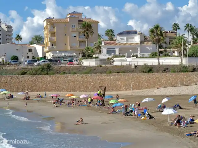 El Canario Azul Zeezicht Torrevieja huren in Spanje, Costa Blanca, Orihuela Costa - appartement Kustlijn strand