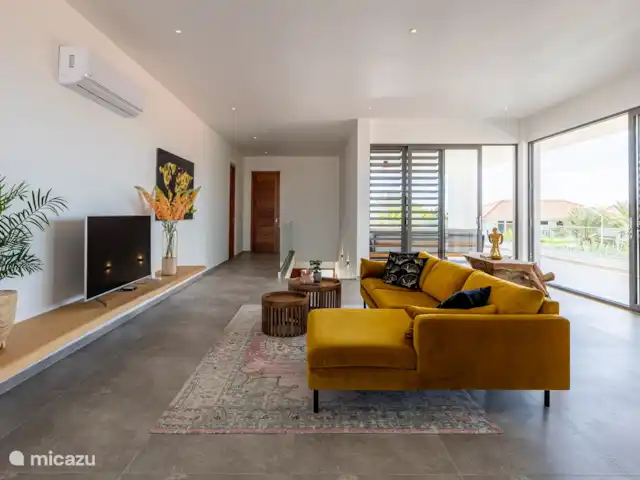 Villa Dirk  en Curazao, Banda Arriba (este), Vista Royal - villa Aire acondicionado en el salón.