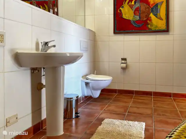 Location de Vacances Curaçao, Curaçao-Centre, Mahaai/Damacor, villa - Villa Casablanca Premier Étage Salle de bain familiale