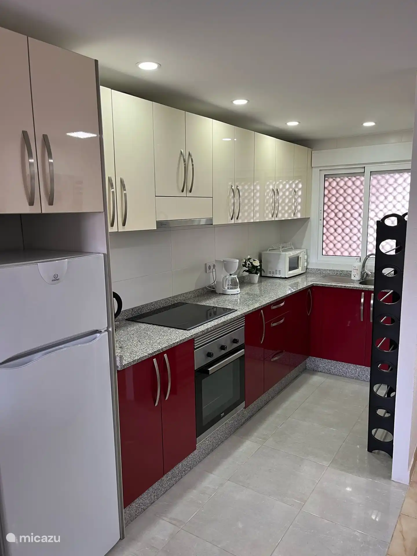 Große geräumige Küche.