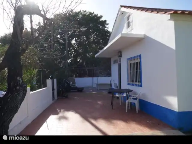 Location de Vacances Portugal, Algarve, Tavira, bungalow - Casa Ria Formosa Tavira terrasse devant la maison