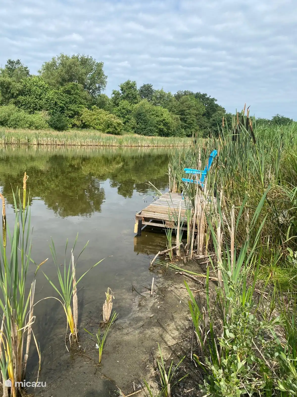 Une jolie jetée sur l’eau
