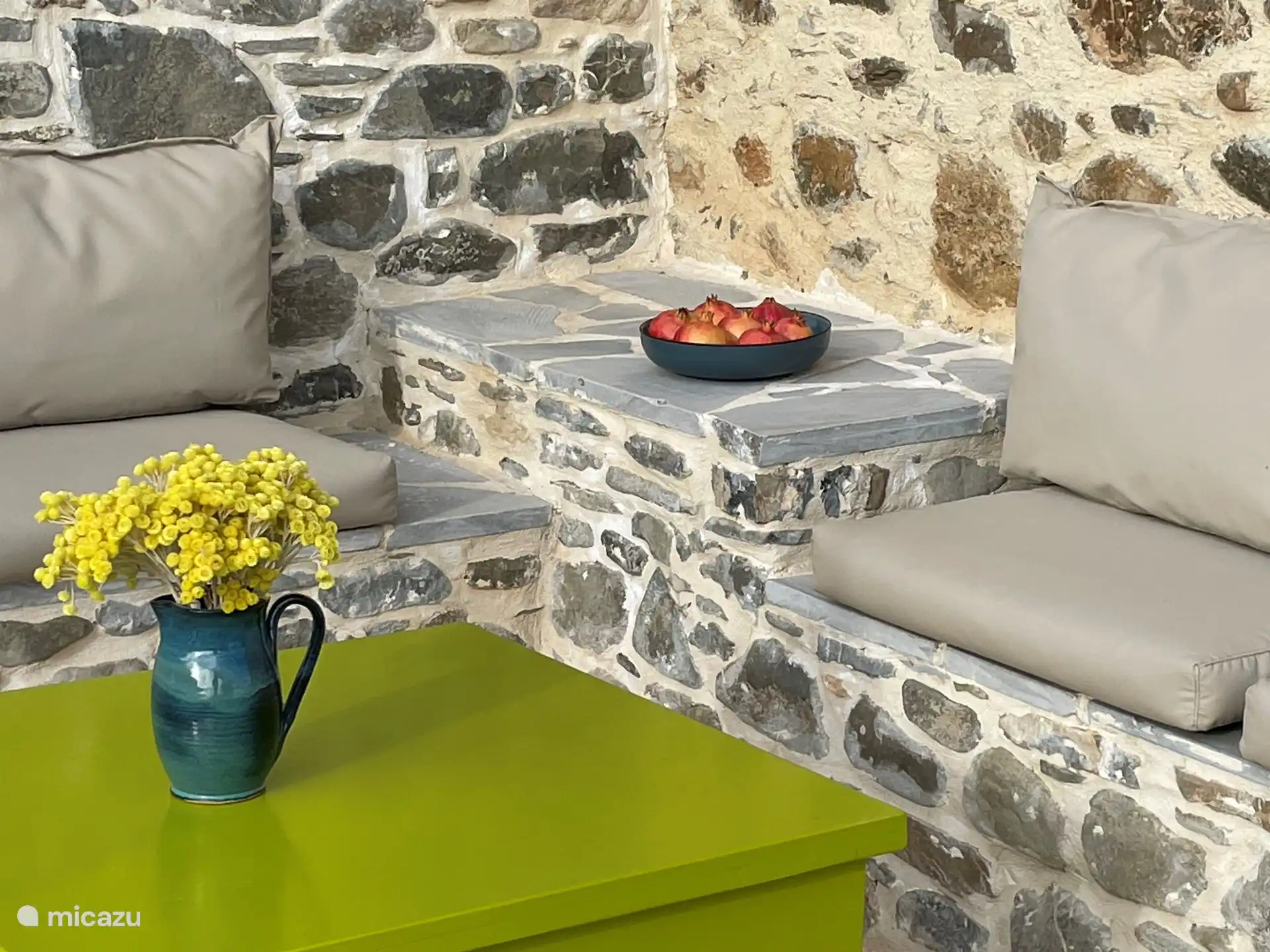 Terras gelegen op het westen 