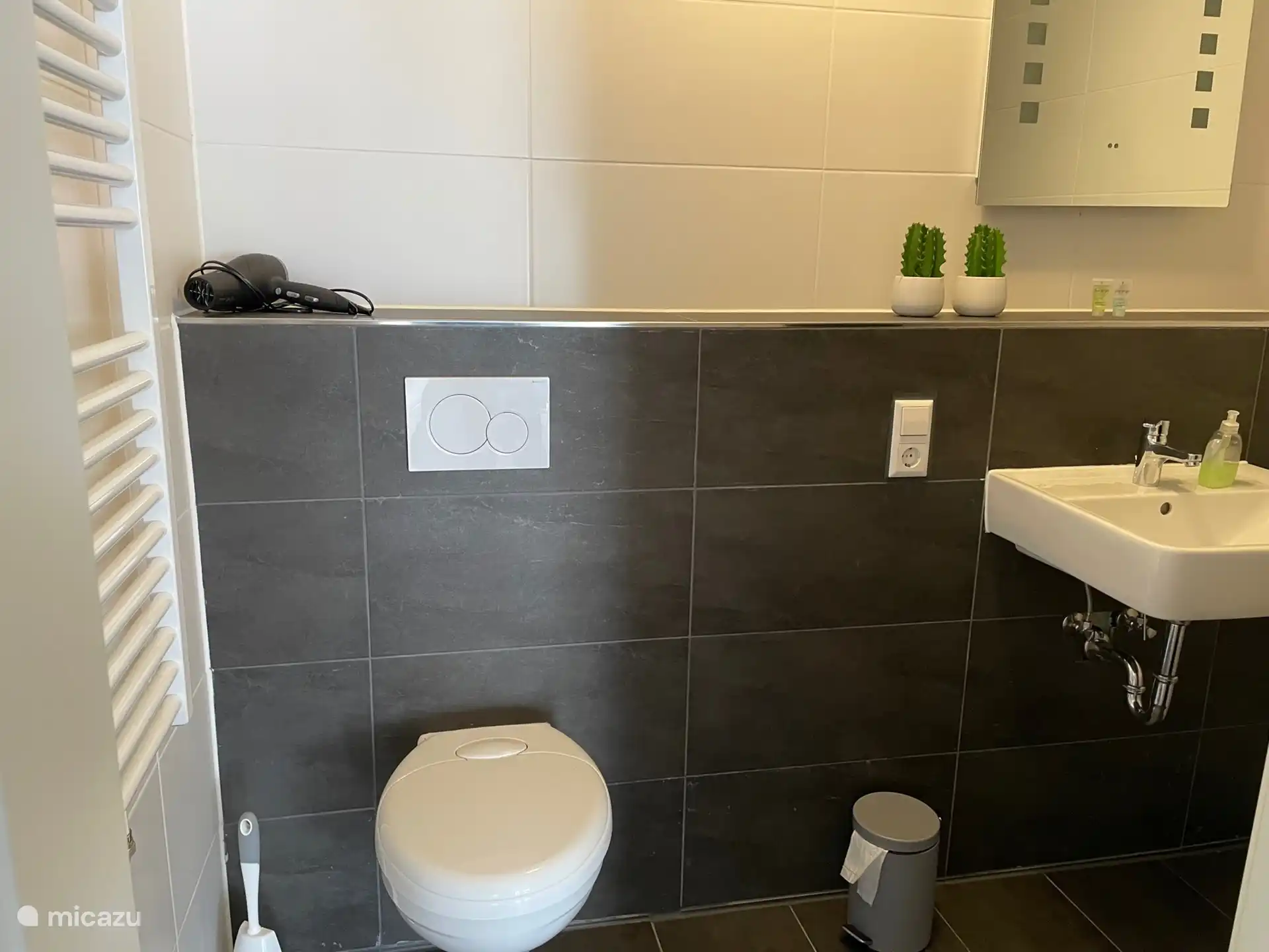 bathroom with a shower