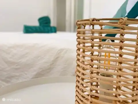 Detail des Hauptschlafzimmers