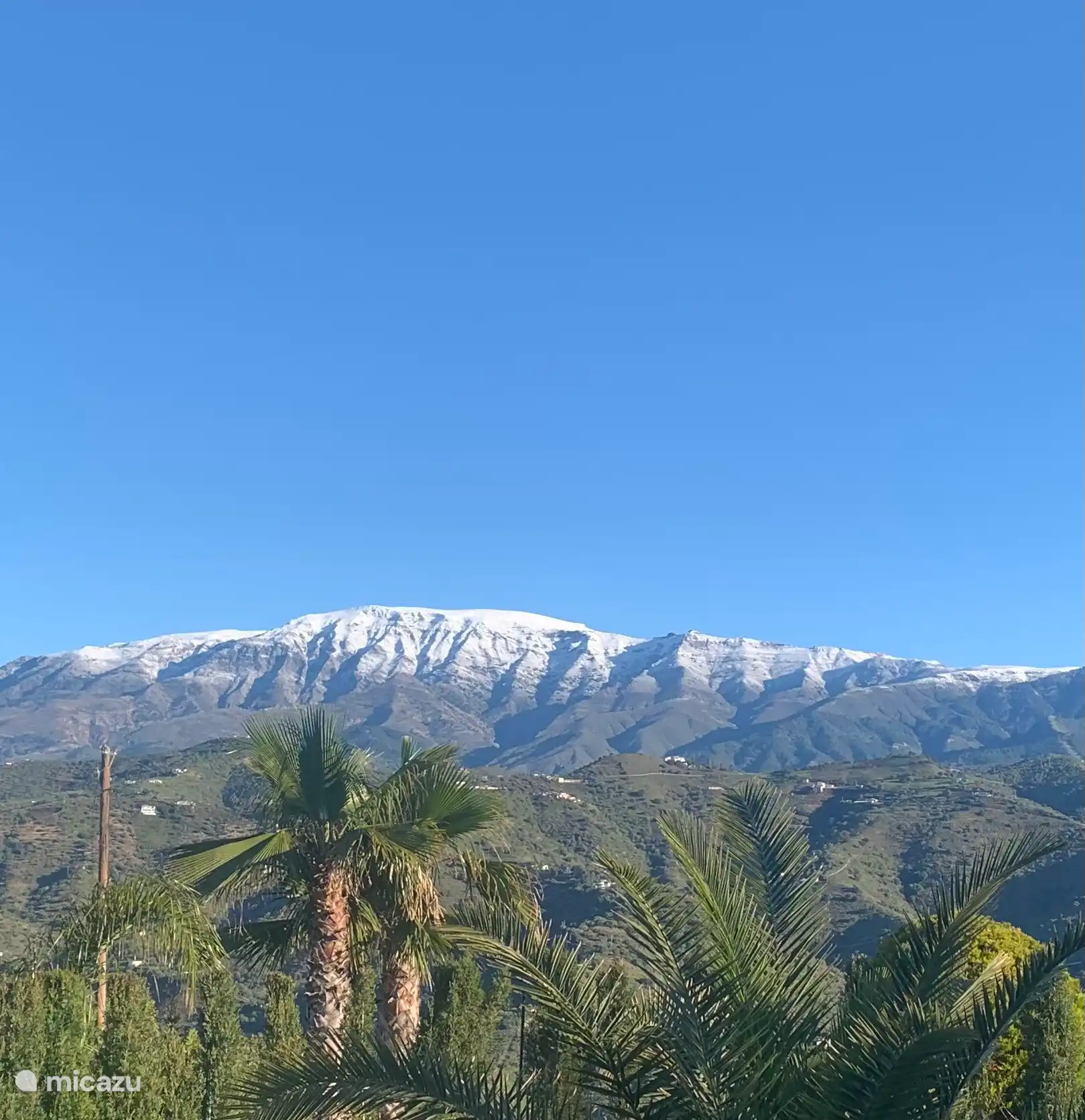 Le Maroma, parfois recouvert de neige