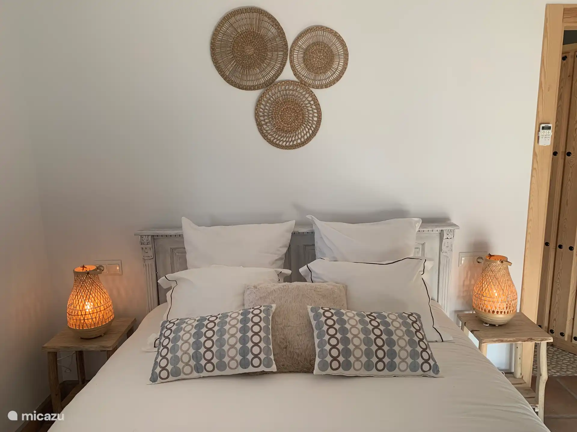 Hauptschlafzimmer mit Blick auf das Meer