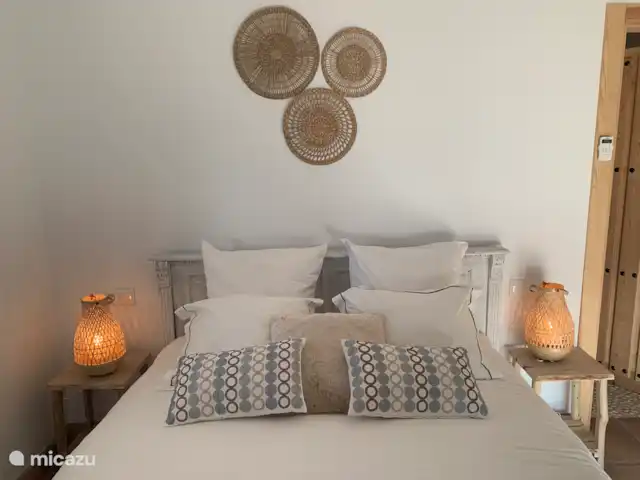 Zsa Zsa Zsu | Espagne, Costa del Sol, Sayalonga - maison de vacances Chambre principale avec vue sur la mer