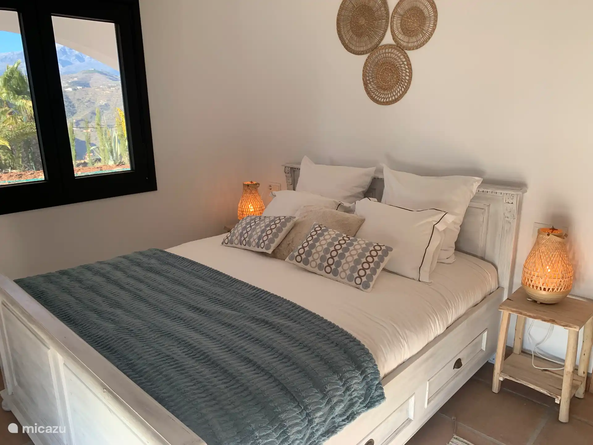 Hauptschlafzimmer mit Blick auf das Meer