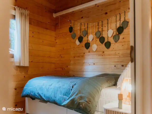 blokhut / lodge huren in Nederland, Limburg, Meijel – Wellness Boshuisje met Sauna/Hottub