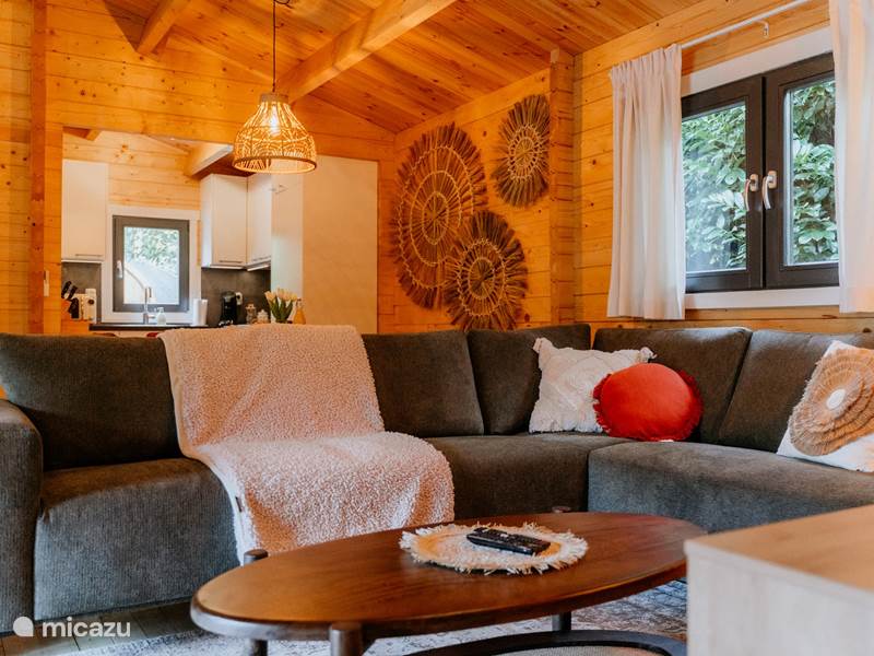 Casa vacacional Países Bajos, Limburgo, Meijel Cabaña de madera Wellness Forest House con sauna/jacuzzi
