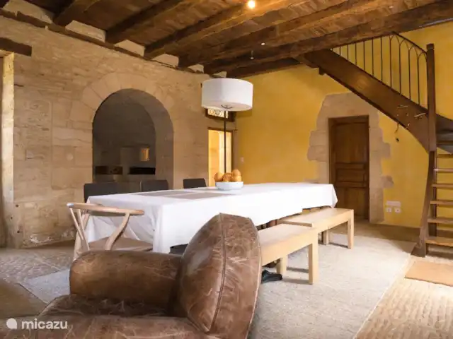 Le Paradis de Saint Geniès huren in Frankrijk, Dordogne, Montignac - villa De eettafel