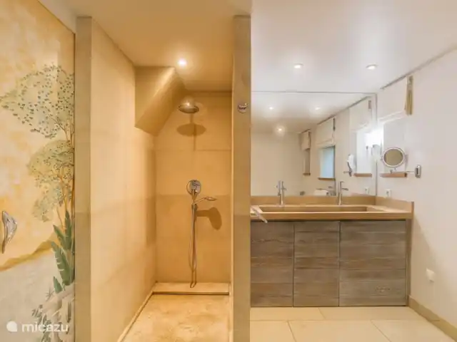 Le Paradis de Saint Geniès huren in Frankrijk, Dordogne, Montignac - villa Badkamer