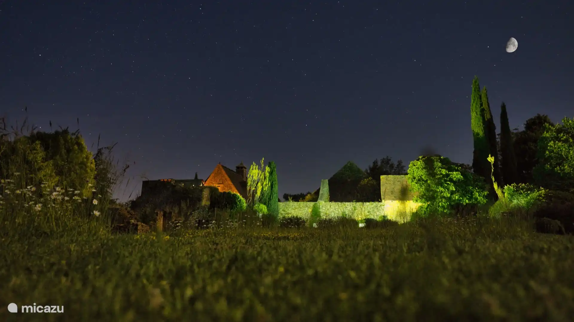 Der beleuchtete Garten