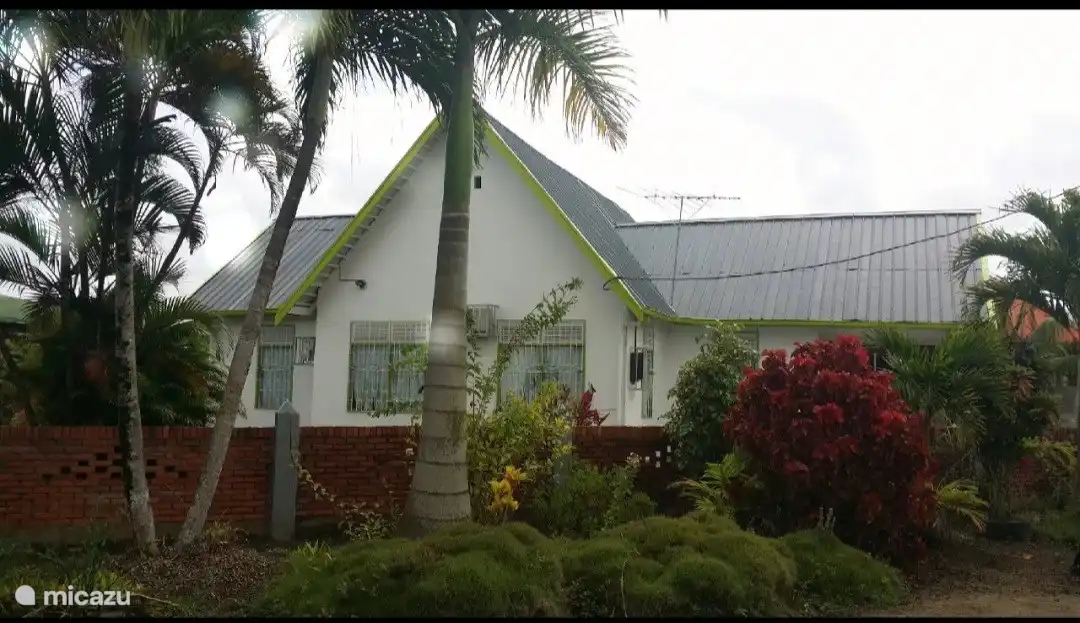 Side of the house from the street