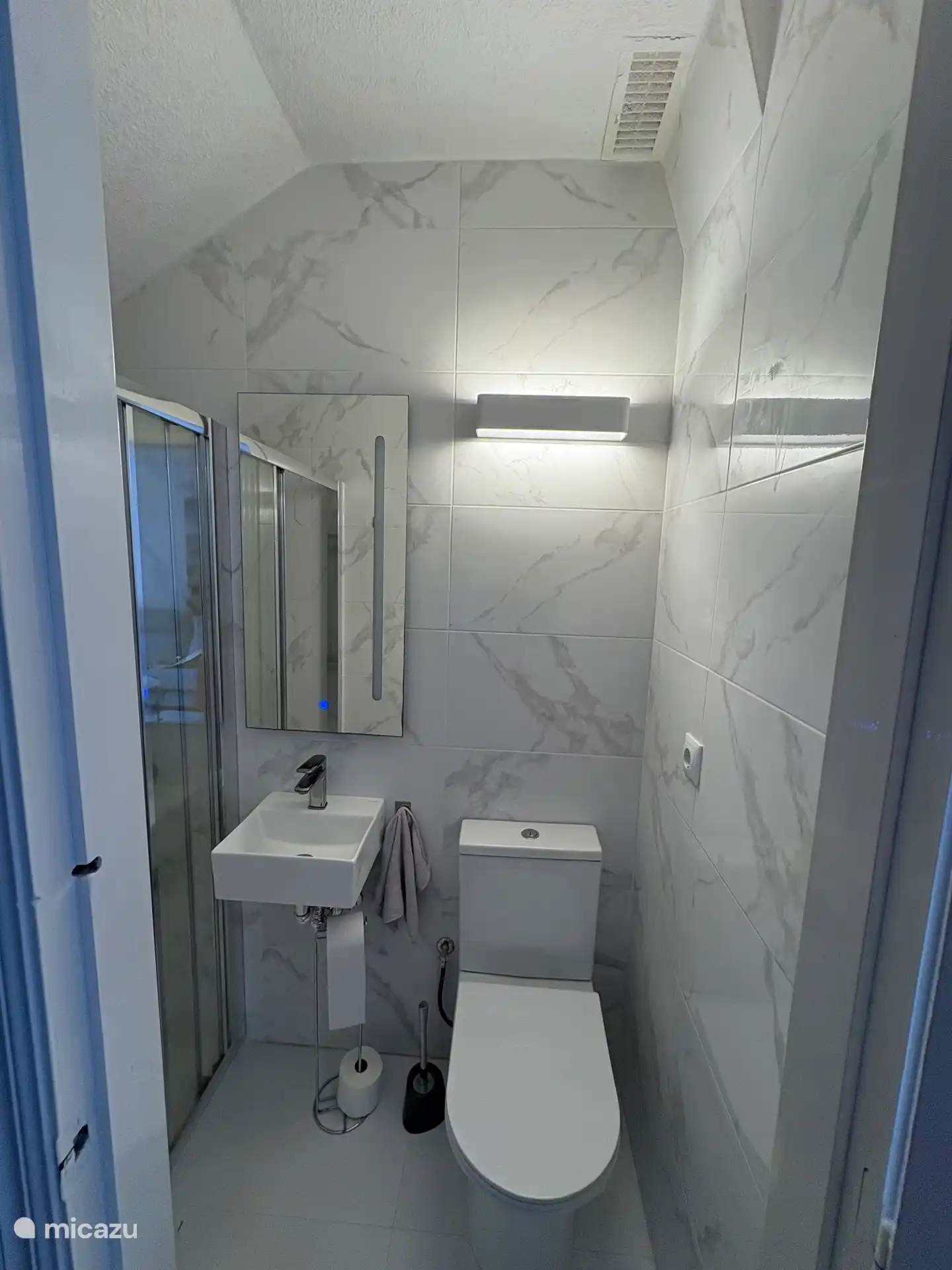 new bathroom downstairs.