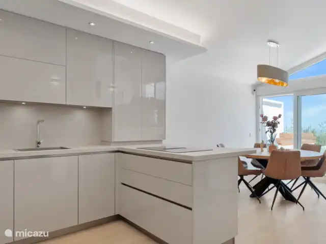 Maison de plage Diez | Espagne, Costa del Sol, Estepona - villa Cuisiner avec vue sur la mer Méditerranée