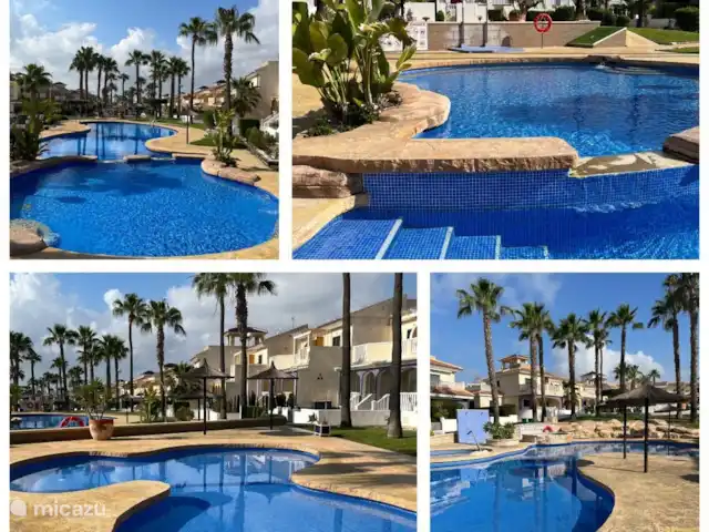 Location de Vacances Espagne, Costa Blanca, Rojales, appartement - Mi sueño piscines dans le parc