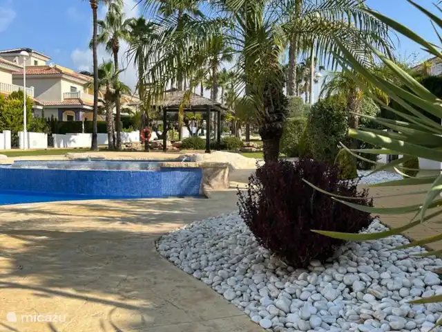 Location de Vacances Espagne, Costa Blanca, Rojales, appartement - Mi sueño jardin au bord de la piscine