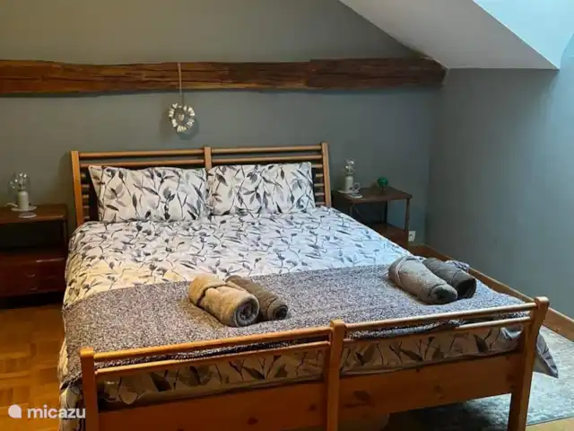Retraite française - Chant Oiseau | France, Dordogne, Nontron - maison de vacances 2ème chambre double avec lit king size