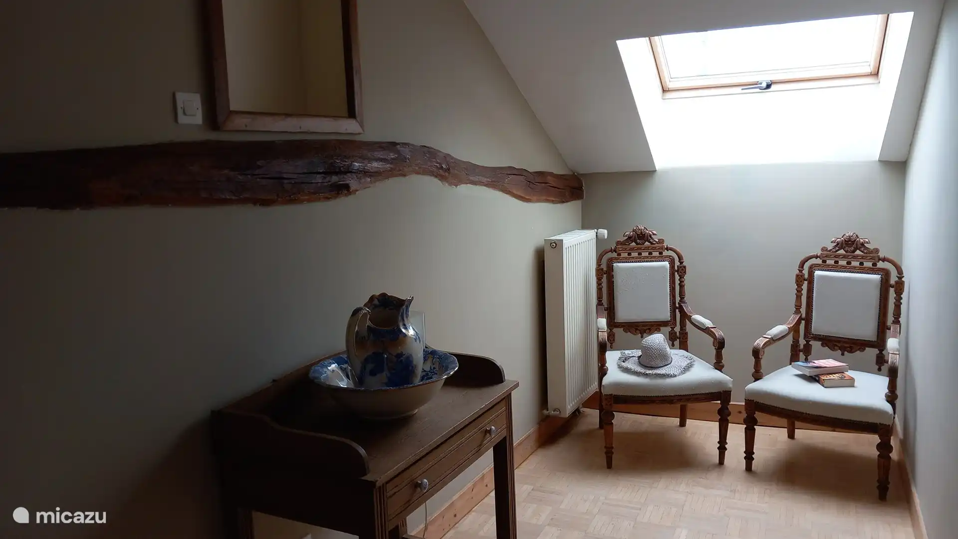 Quiet seating area on the first floor