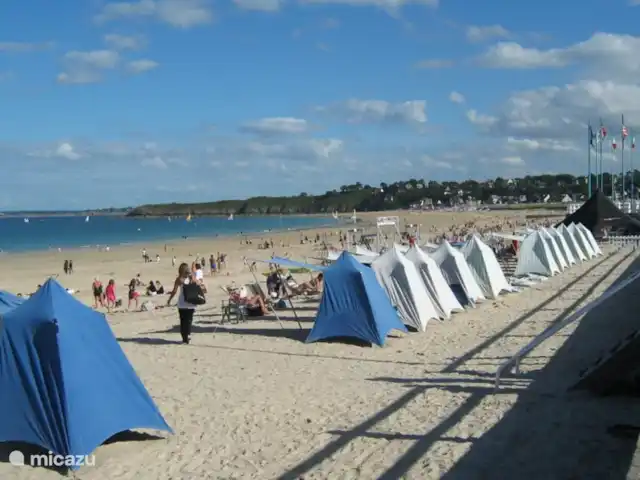 Location de Vacances France, Côtes-d'Armor, Saint-Cast-Le-Guildo, appartement - Villa Ultramarine 1 à Saint Cast la plage principale en été