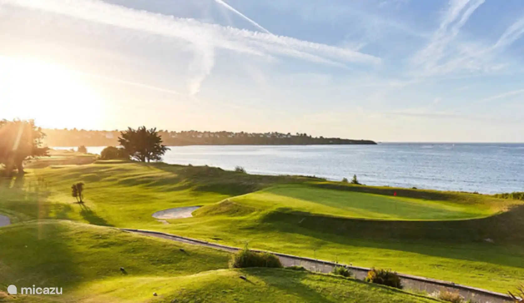 der Golfplatz von Saint Cast Pen Guen