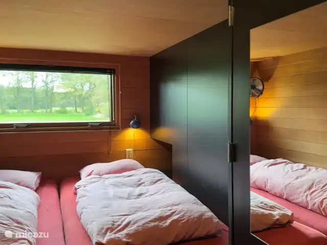 Cabane nature | Pays-Bas, Overijssel, Lettele - maison de vacances chambre du bas