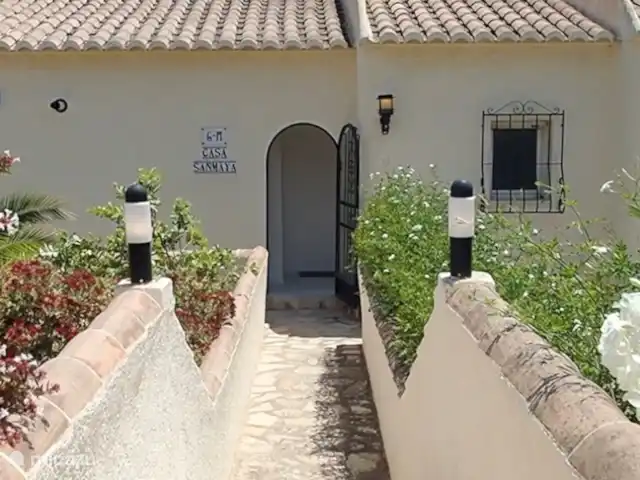 Casa Santa Maya en España, Costa Blanca, Benitachell - villa Frente de la casa