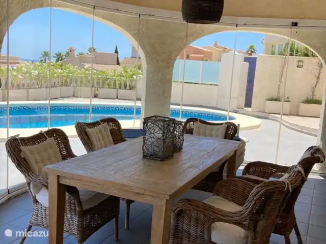 Casa Santa Maya en España, Costa Blanca, Benitachell - villa Hermosa Naja, que se abre completamente en verano y te mantiene agradable y cálido en invierno... ¡CV disponible!