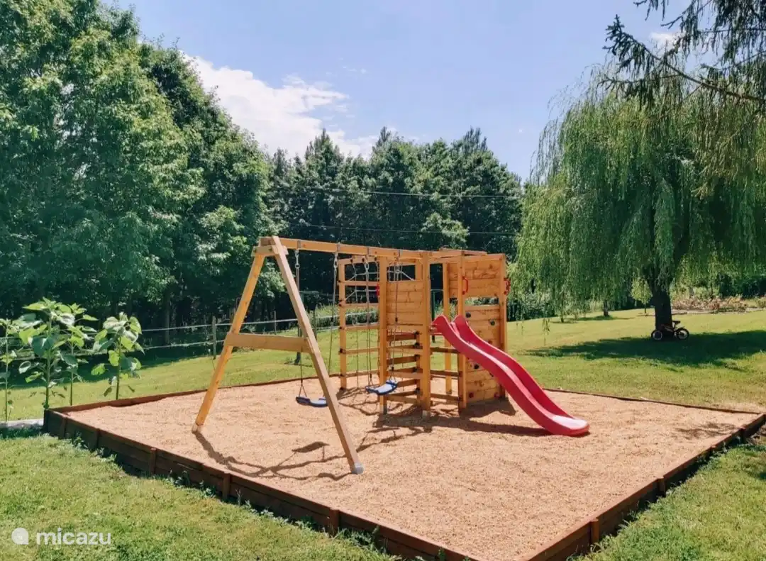 Access to the play equipment for the little ones!